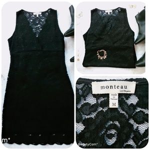 Monteau black dress
